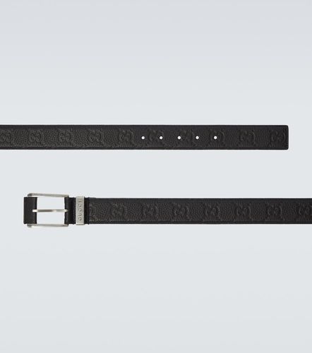 Gucci GG debossed leather belt - Gucci - Modalova