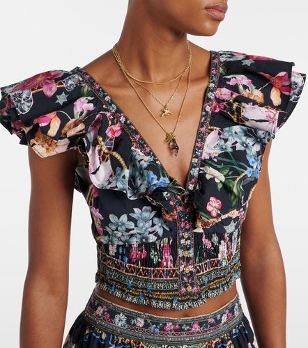 Camilla Top cropped in cotone - Camilla - Modalova