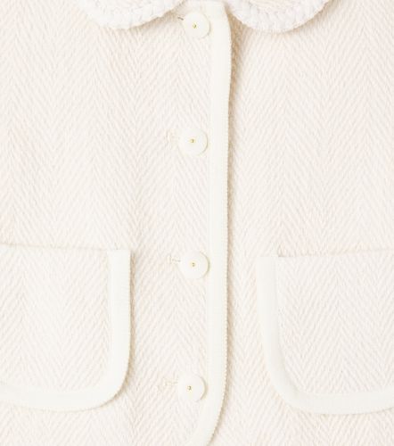 Chaqueta Janica de algodón y lana espigada - Bonpoint - Modalova