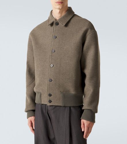 Giacca blouson in lana vergine - Jacquemus - Modalova