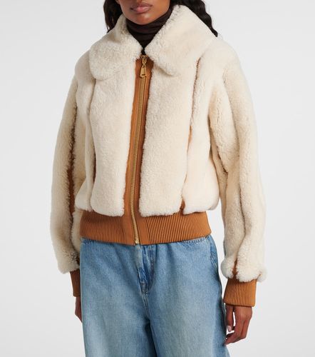 Story shearling bomber jacket - Zimmermann - Modalova