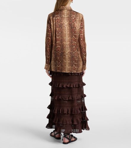 Camicia Hypnotic in seta con stampa - Zimmermann - Modalova
