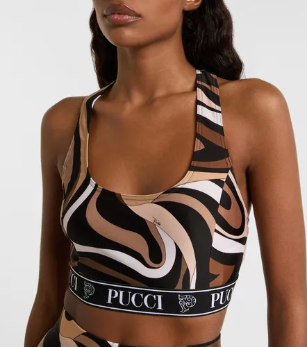 Pucci Marmo sports bra - Pucci - Modalova