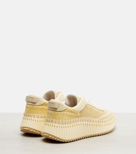 Chloe Nama suede platform sneakers - Chloe - Modalova