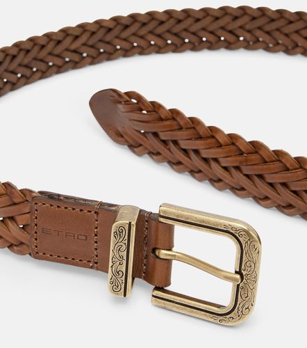 Etro Braided leather belt - Etro - Modalova