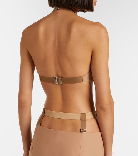 Mugler Wool-blend crop top - Mugler - Modalova