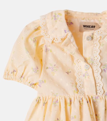 Bebé - vestido Adele de algodón floral - Wheat - Modalova