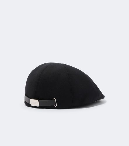 Wool and cashmere flat cap - Giorgio Armani - Modalova