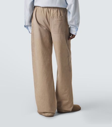 Pantalones anchos de sarga de algodón - Acne Studios - Modalova