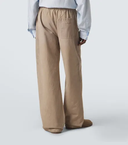 Weite Hose aus Baumwoll-Twill - Acne Studios - Modalova