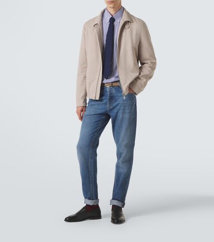 Camisa de algodón a rayas - Brunello Cucinelli - Modalova