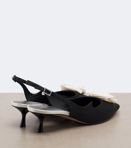 Slingback-Pumps Rose Vivier aus Satin - Roger Vivier - Modalova