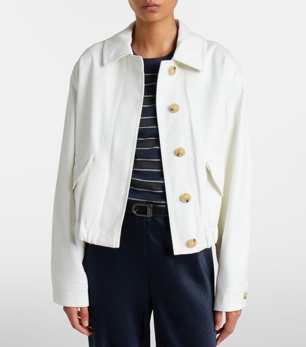 Vince Cotton twill blouson jacket - Vince - Modalova