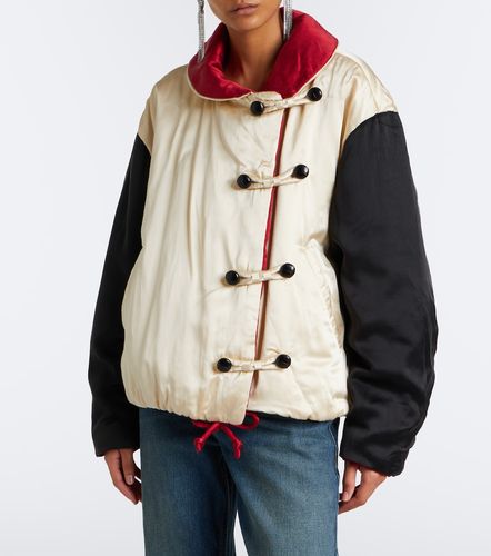 Chaqueta reversible Bleza de satén de seda - Isabel Marant - Modalova