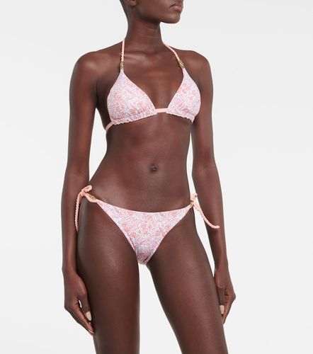 Muskmelon Bay triangle bikini bottoms - Heidi Klein - Modalova