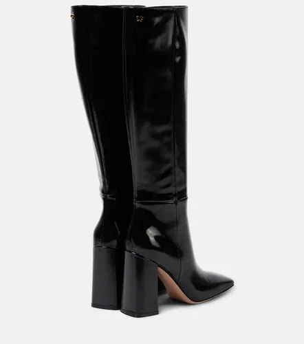 Patent leather knee-high boots - Gianvito Rossi - Modalova