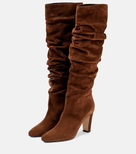 Calasso 90 suede knee-high boots - Manolo Blahnik - Modalova