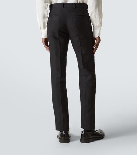 Modluca wool flannel straight pants - Rubinacci - Modalova