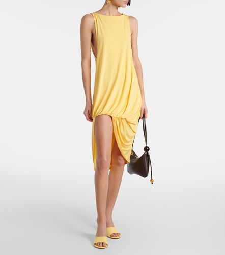 Peplo draped jersey minidress - Jacquemus - Modalova
