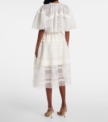 Xu Zhi Top cropped in pizzo e tulle - Xu Zhi - Modalova