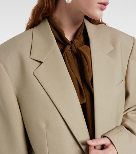 Saint Laurent Wool and silk blazer - Saint Laurent - Modalova