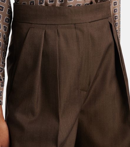 Quorum virgin wool wide-leg pants - Max Mara - Modalova