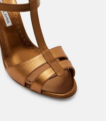 Retaux 105 leather slingback sandals - Manolo Blahnik - Modalova