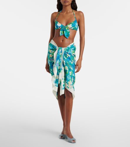 Chloé Copricostume in cotone con stampa floreale - Chloe - Modalova
