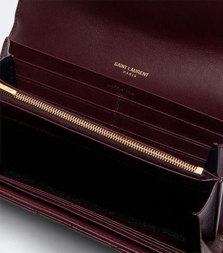 Cartera Cassandre de piel matelassé - Saint Laurent - Modalova