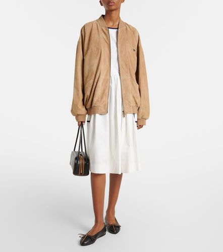 Prada Suede bomber jacket - Prada - Modalova