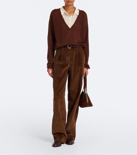 Jersey Eirae de lino con paneles - Aya Muse - Modalova