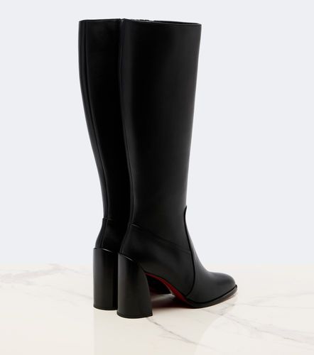 Botas altas Iranina de piel - Christian Louboutin - Modalova
