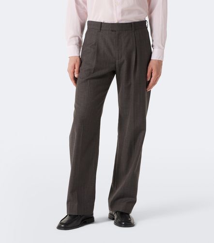 Pantaloni a gamba larga Slack in lana e cotone - Our Legacy - Modalova