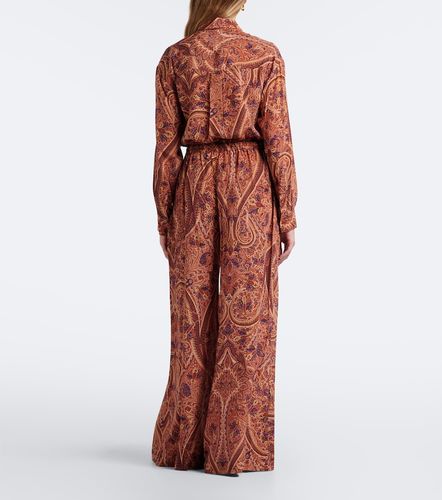 Weite Hose Sawyer aus Seiden-Crêpe de Chine - Ulla Johnson - Modalova