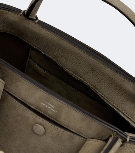 Mercer Small leather top-handle bag - Toteme - Modalova