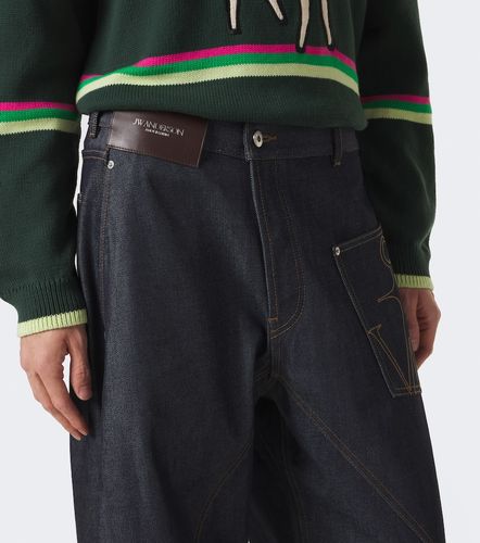 JW Anderson Bestickte weite Jeans - JW Anderson - Modalova
