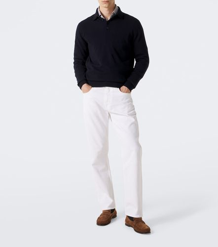 Allude Pullover polo in cashmere - Allude - Modalova