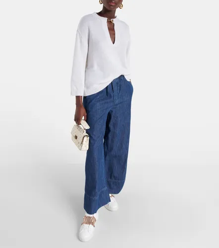 Rockstud Untitled leather sneakers - Valentino Garavani - Modalova