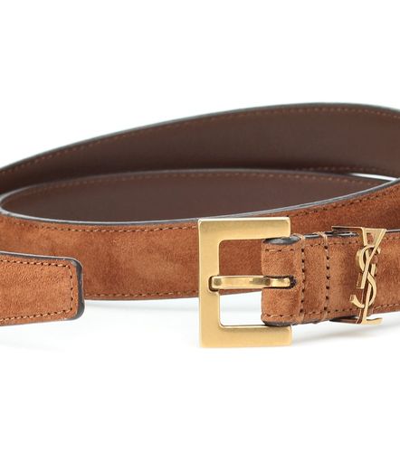 Cassandre 20 suede belt - Saint Laurent - Modalova