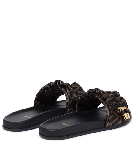 Fendi Sandali in raso FF Vertigo - Fendi - Modalova