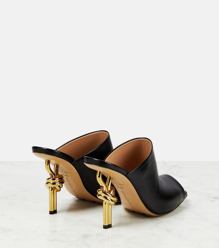Bottega Veneta Knot leather mules - Bottega Veneta - Modalova