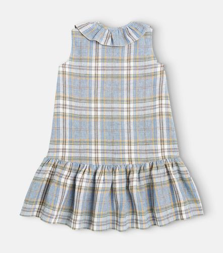 Il Gufo Vestido de lino a cuadros - Il Gufo - Modalova