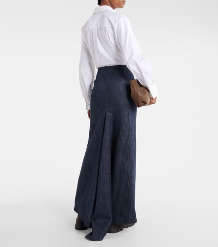 Cotton-blend maxi skirt - Brunello Cucinelli - Modalova