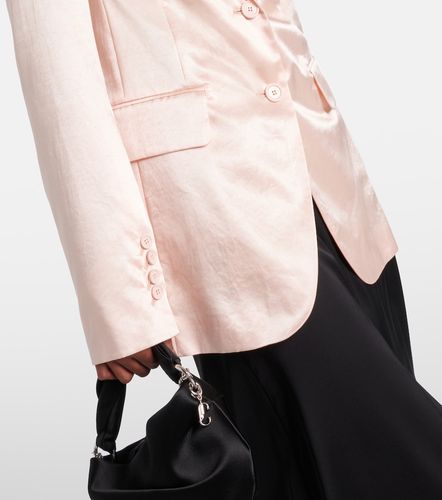 Sportmax Blazer Volante de satén - Sportmax - Modalova