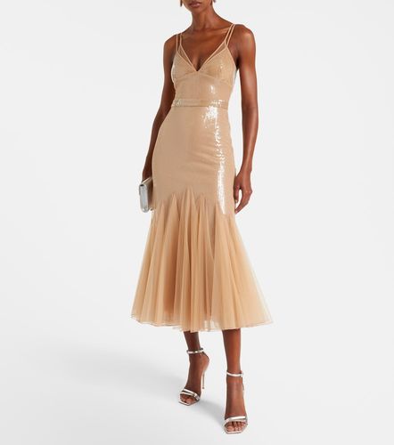 David Koma Sequined tulle gown - David Koma - Modalova