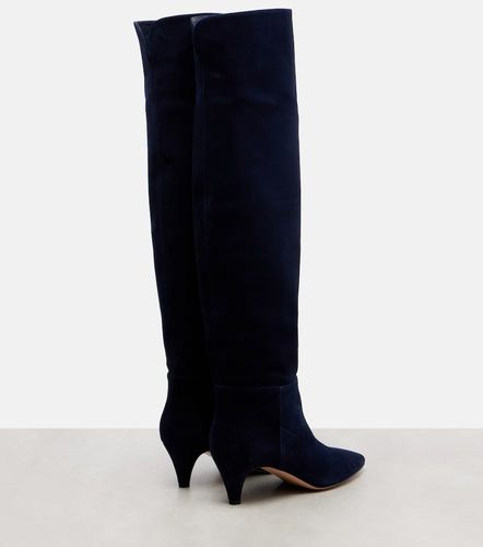 Elise suede knee-high boots - Gianvito Rossi - Modalova
