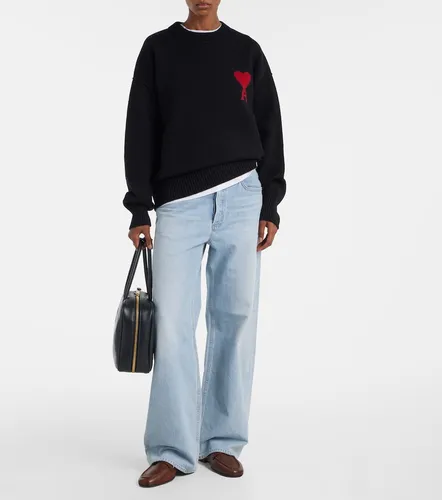 Ami de Cour virgin wool sweater - Ami Paris - Modalova