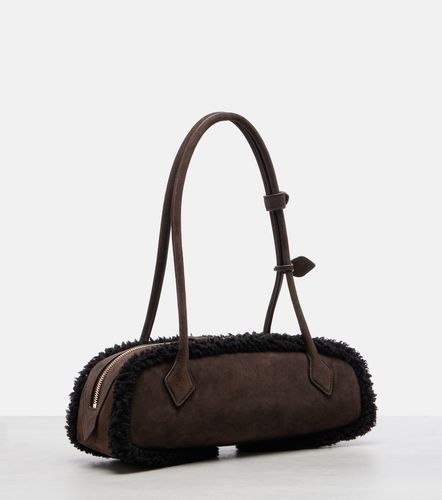 Alaïa Schultertasche Le Teckel Medium aus Veloursleder - Alaia - Modalova