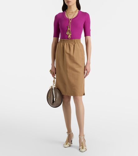Chloé Top aus Rippstrick - Chloe - Modalova