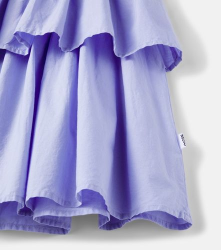 Falda Brenna de algodón a capas - Molo - Modalova